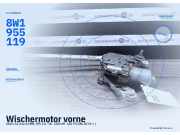 Wischermotor vorne AUDI A4 Avant (8W, B9) 8W1955119