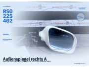 Außenspiegel rechts AUDI A4 Avant (8D, B5) RS0225402