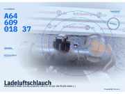 Ladeluftschlauch MERCEDES-BENZ Vito Bus (W639) A6460901837