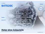Motor ohne Anbauteile BMW 3er (E90) N47D20C