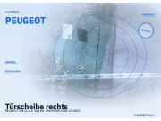 Türscheibe rechts PEUGEOT 206 CC PEUGEOT