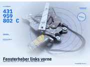 Fensterheber links vorne AUDI 100 (43, C2) 431959802C