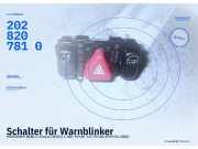 Schalter für Warnblinker MERCEDES-BENZ C-Klasse (W202) 2028207810