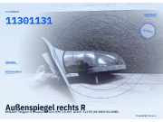 Außenspiegel rechts RENAULT Megane II Coupe/Cabriolet (EM) 11301131