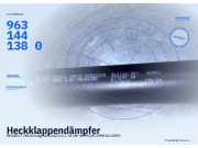 Heckklappendämpfer PEUGEOT 206 Schrägheck 9631441380