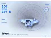 Sensor VW Passat (3C2, B6) 3C0955567A