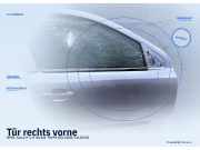 Tür rechts vorne OPEL Astra H