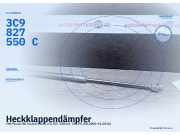 Heckklappendämpfer VW Passat B6 Variant (3C5) 3C9827550C
