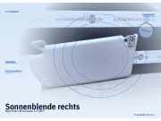 Sonnenblende rechts Opel Astra H Caravan (A04)