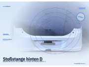 Stoßstange hinten DAIHATSU Cuore VII (L276)