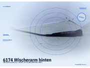 Wischerarm hinten VW Golf II (19E)