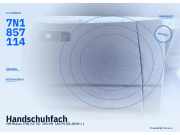 Handschuhfach VW Sharan (7N) 7N1857114
