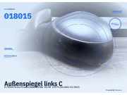 Außenspiegel links CITROEN Xsara Picasso (N68) 018015