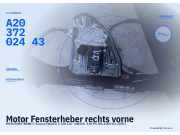 Motor Fensterheber rechts vorne MERCEDES-BENZ C-Klasse (W203) A2118201742 A2037202443