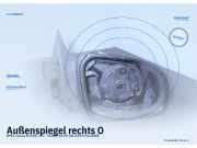 Außenspiegel rechts OPEL Corsa B (S93)