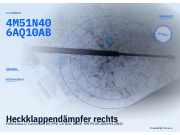 Heckklappendämpfer rechts FORD Focus II Turnier (DA, DS, FFS) 4M51N406AQ1 4M51N406AQ10AB