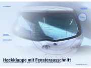 Heckklappe mit Fensterausschnitt TOYOTA Yaris Liftback (P9)