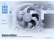 Elektrolüfter RENAULT Modus - Grand Modus (P) 1831441000