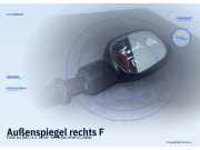 Außenspiegel rechts FORD Ka (RBT)