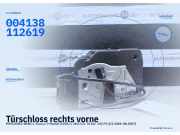 Türschloss rechts vorne MERCEDES-BENZ C-Klasse T-Modell (S203) 0041381126 004138112619