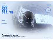 Drosselklappe RENAULT Twingo II (CN0) 8200503217B