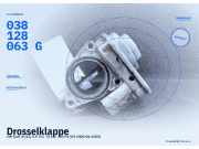 Drosselklappe VW Golf IV (1J) 038128063G