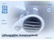 Lüftungsgitter Armaturenbrett RENAULT Clio III (BR0/1, CR0/1) 211294023