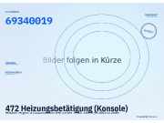 Heizungsbetätigung (Konsole) RENAULT Megane II Coupe/Cabriolet (EM) 69340019