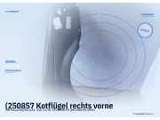 (250857 Kotflügel rechts vorne VW Passat B3/B4 (3A2, 35I))