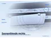 Sonnenblende rechts MERCEDES-BENZ Vito Bus (W639)