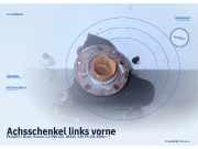 Achsschenkel links vorne PEUGEOT Boxer Kasten