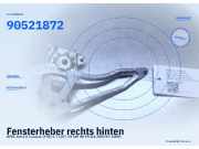 Fensterheber rechts hinten OPEL Astra G Caravan (T98) 90521872