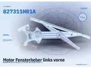 Motor Fensterheber links vorne NISSAN Micra IV (K13) 827311HB1A