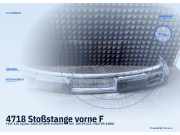 Stoßstange vorne FIAT 124 Spider