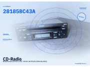CD-Radio NISSAN Note (E11) 28185BC43A