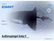 Außenspiegel links FORD Mondeo II (BAP) 97BB17683EB 836047