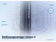 Stoßstangenträger hinten VW Passat B7 (362)