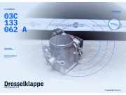 Drosselklappe VW Touran (1T1, 1T2) 03C133062A