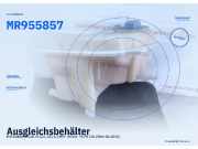 Ausgleichsbehälter MITSUBISHI Colt VI (Z30) MR955857