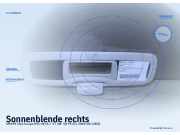 Sonnenblende rechts SMART City-Coupe (MC 01)