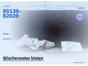 Wischermotor hinten DAIHATSU Cuore VI (L251) 85130B2020 85130-B2020
