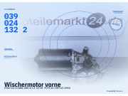 Wischermotor vorne FORD Sierra (GBG, GBG 4) 0390241322