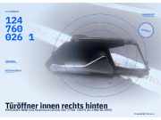 Türöffner innen rechts hinten MERCEDES-BENZ 124 Stufenheck (W124) 1247600 1247600261