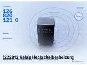 (222042 Relais Heckscheibenheizung MERCEDES-BENZ S-Klasse (W126) 1268201210) 1268201210