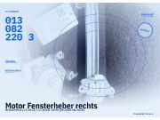 Motor Fensterheber rechts NISSAN Micra III (K12) 0130822203