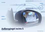 Außenspiegel rechts Skoda Fabia II