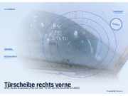 Türscheibe rechts vorne OPEL Vectra B Caravan (J96)