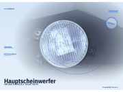 Hauptscheinwerfer VW Golf II (19E)