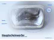 Hauptscheinwerfer VW Golf II (19E)