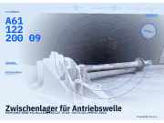 Zwischenlager für Antriebswelle MERCEDES-BENZ Vito Bus (638) A6112220009